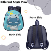 Kindergarten Cute Cartoon Kids School Bag for Boys and Girls (Hippopotamus)